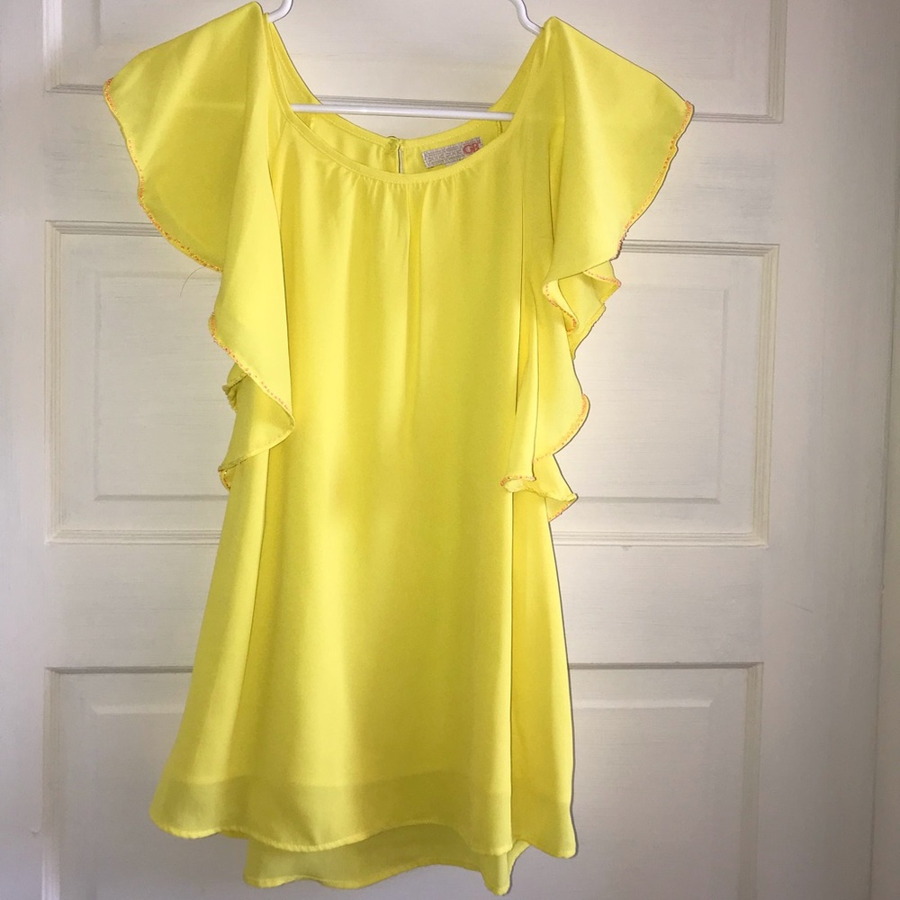 Yellow Blouse